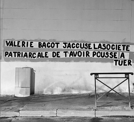 Valérie Bacot, I accuse the patriarchy of having made you kill — @Collages_Féminicides_Marseille